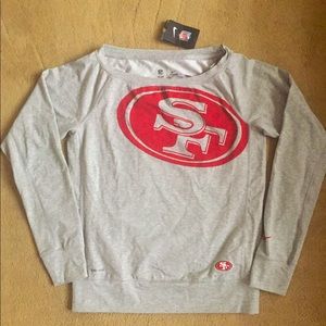 NWT NFL SF 49ers L/S top